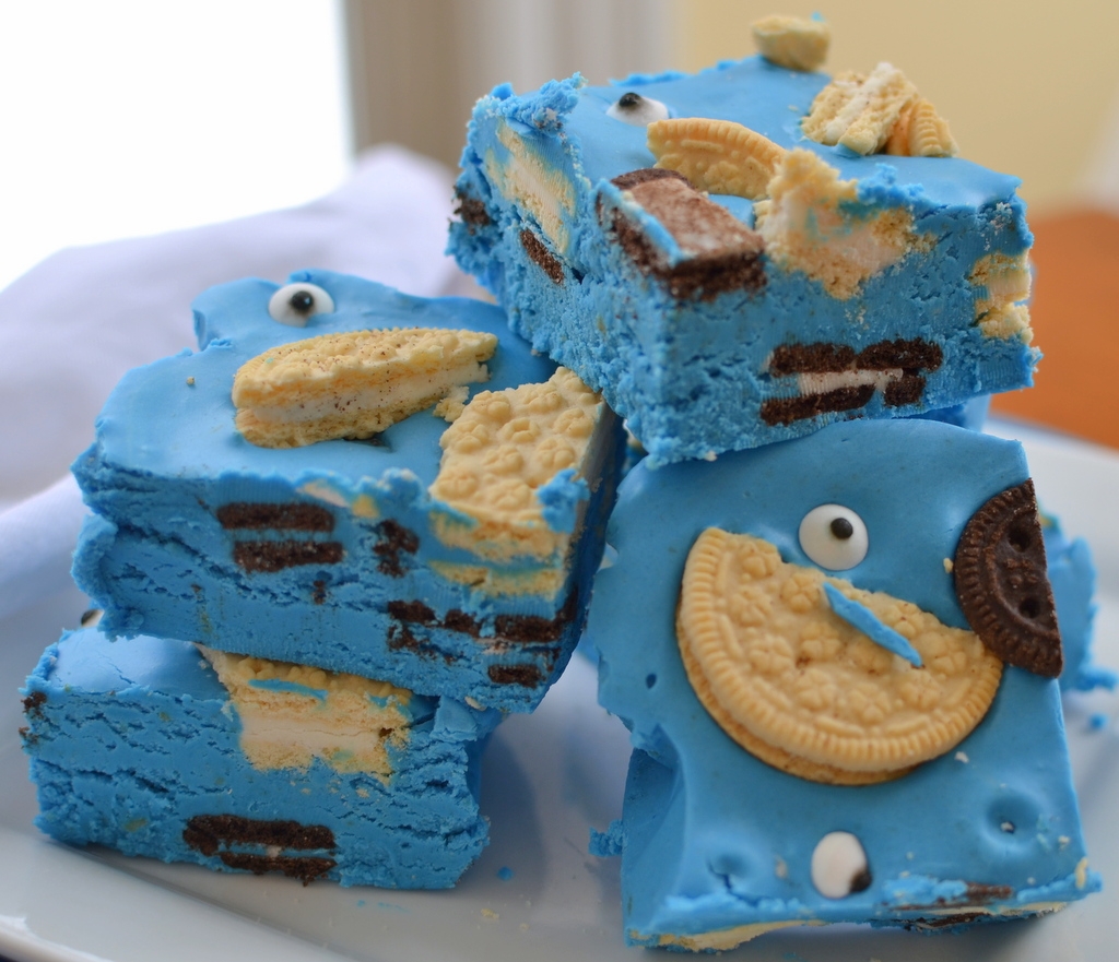 Cookie Monster Fudge